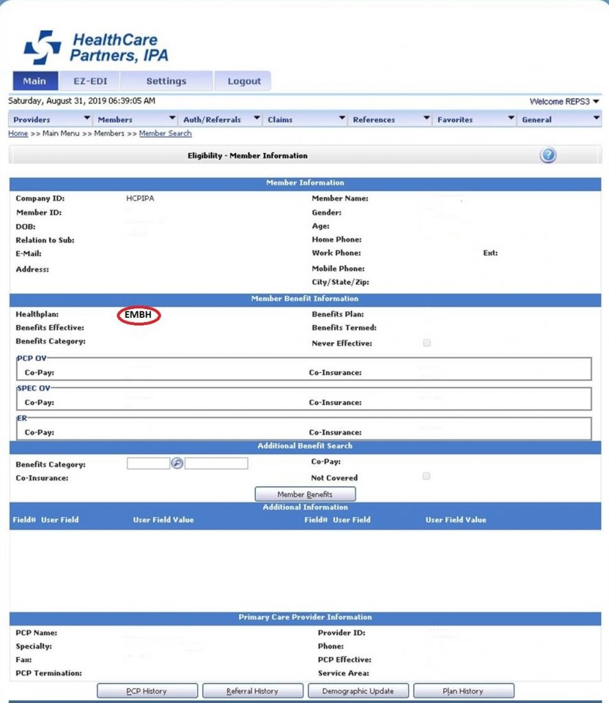 Emblemhealth check if insurance is active obgyn that accept carefirst